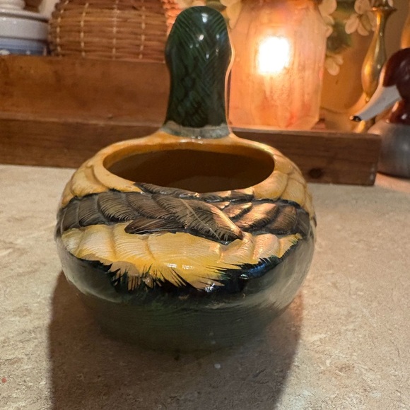 Handcrafted Duck Figurine - Multicolor - Picture 3 of 9